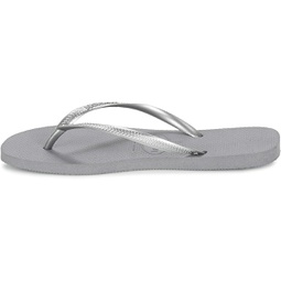 Havaianas Womens Flip Flop Sandals, Grey(Steel Grey), 10.5