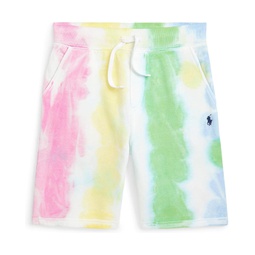 Polo Ralph Lauren Kids Tie-Dye Fleece Shorts (Big Kids)