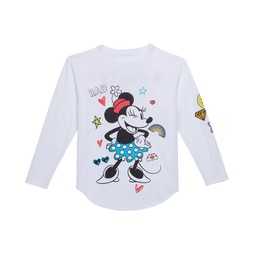 Chaser Kids Minnie Mouse Minnie Smiles Recycled Vintage Jersey Tee (Little Kids/Big Kids)