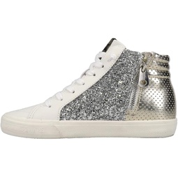 VINTAGE HAVANA Womens Bailey Glitter High 스니커즈 Shoes Casual - Gold