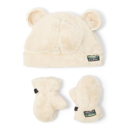 LLBean Hi-Pile Ear Hat/Mittens Set (Infant/Toddler)