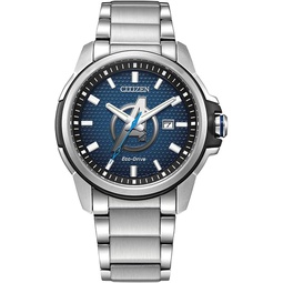 Citizen Eco-Drive Marvel Mens Watch, Stainless Steel, Avengers, Silver-Tone (Model: AW1651-52W)