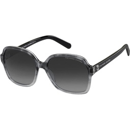 Marc Jacobs Grey Shaded Square Ladies Sunglasses MARC 526/S 0AB8/9O 57