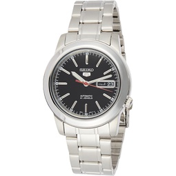SEIKO Mens SNKE53K1S Stainless-Steel Analog with Black Dial Watch