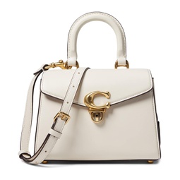 COACH Luxe Refined Calf Leather Sammy Top-Handle 21