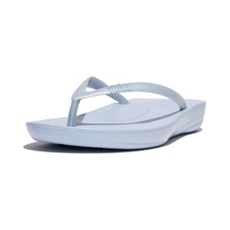 Womens FitFlop Iqushion Pearlized Ergonomic Flip-Flops