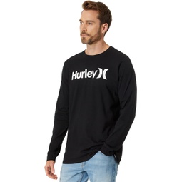 Mens Hurley One & Only Solid Long Sleeve Tee
