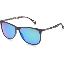 Boss (hub) Plastic Rectangular Sunglasses 58 0YV4 Black Gray Havana (Z9 green multilaye lens)