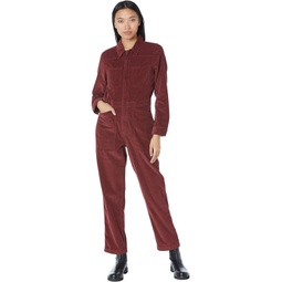 Womens Madewell Straight Coverall in Veriegated Cord