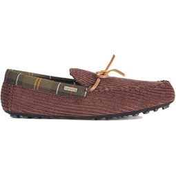 Mens Barbour Tueart Moccasin-style Suede Warm Slip-on Slippers