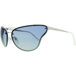 Prada CATWALK PR74VS - 1BC714 Sunglasses Light Grey w/Gradient Blue 69MM