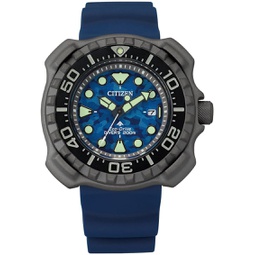 Citizen Promaster Diver Blue Dial Super Titanium Mens Watch BN0227-09L