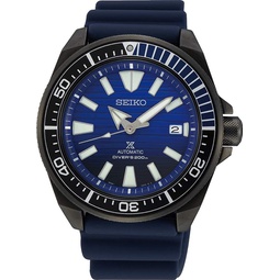 SEIKO PROSPEX Mens Save The Ocean Divers 200MSamurai Wave Blue Watch SRPD09K1