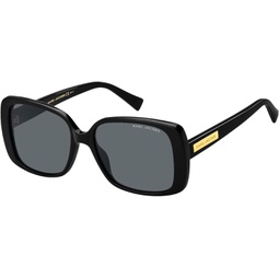 Marc Jacobs MARC 423/S 807 Black MARC 423/S Square Sunglasses Lens Category 3 S