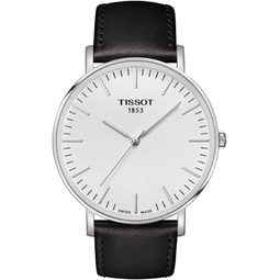 Tissot mens Everytime Desire Stainless Steel Dress Watch Black T1096101603100