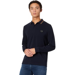 Mens Fred Perry Long Sleeve Twin Tipped Shirt
