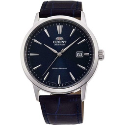 Orient RA-AC0F06L10A Mens Symphony III Blue Leather Band Blue Dial Automatic Watch