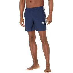 Mens adidas Originals 3-Stripes Swim Shorts