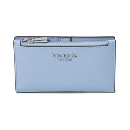 Kate Spade New York Morgan Saffiano Leather Small Slim Bifold Wallet