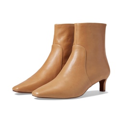 Madewell The Dimes Kitten-Heel Boot in Leather