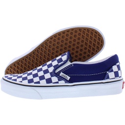 Vans Classic Slip-On Unisex Shoes Size 5.5, Color: Theory Checkerboard