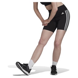 adidas Training Essentials 3-Stripes High-Waisted Shorts
