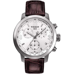 Tissot Mens T0554171601701 Analog Display Quartz Brown Watch