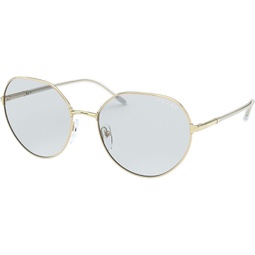 Sunglasses Prada PR 65 XS ZVN07D Pale Gold