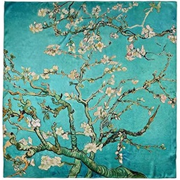 Grace Scarves 100% Silk Scarf, Artists Collection (van Gogh & Monet)