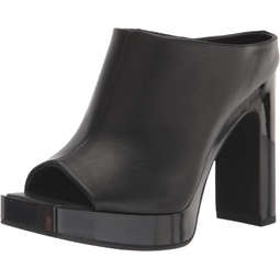 DKNY Womens Peep Toe Platform Heeled Slip on Bootie Sandal