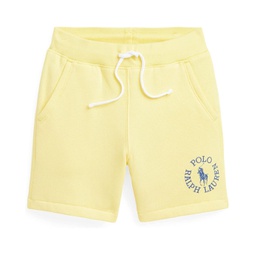 Polo Ralph Lauren Kids Big Pony Logo Fleece Shorts (Toddler)
