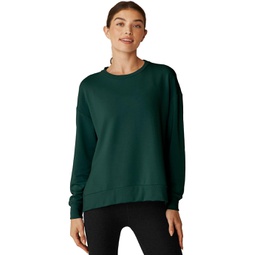 Womens Beyond Yoga Off Duty Pullover