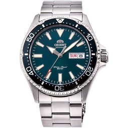ORIENT Mens Analogue Automatic Watch with Stainless Steel Strap RA-AA0004E19B, Pine Green, Default Title, 팔찌