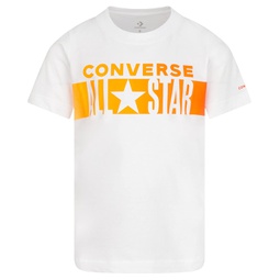 Converse Kids All Star Gradient Stripe Tee (Little Kids)