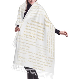 Gift for Her,Tassels Prayer Shawl Jewish Covering Scripture Christ Healing Lords Wrap Prom Party Evening Dresses