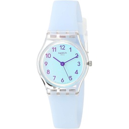 Swatch Essentials Quartz Silicone Strap, Blue, 12 Casual Watch (Model: LK396)