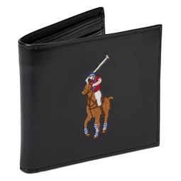 Polo Ralph Lauren Big Pony Leather Billfold Wallet