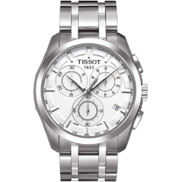 Tissot Mens Couturier White Dial Stainless Steel Watch T035.617.11.031.00