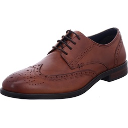 Josef Seibel Mens Jonathan Leather Lace Up Perforated Shoes