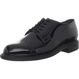 Bates Mens High Gloss Leather Sole Work Shoe