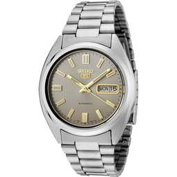Seiko Mens 5 Automatic SNXS75K Silver Stainless-Steel Automatic Fashion Watch