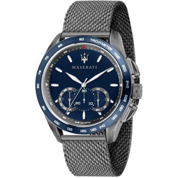 Maserati Mens R8873612009 TRAGUARDO Analog Display Quartz Grey Watch
