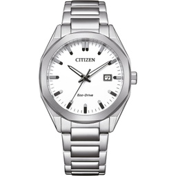 Citizen Octangle Eco-Drive White Dial Unisex Watch BM7620-83A