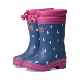 Hatley Kids Tiny Drops Sherpa Lined Rain Boots (Toddler/Little Kid/Big Kid)