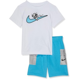 Nike Kids Tee and Shorts Set (Little Kids)