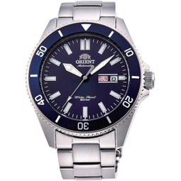 Orient RA-AA0009L Mens Kano Stainless Steel Blue Bezel Blue Dial Automatic Dive Watch