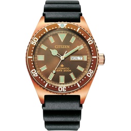 Citizen Automatic Watch NY0125-08W, Bronze, Strap