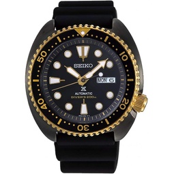 Seiko Prospex Turtle Black Gold Special Edition Divers 200M Automatic Watch SRPD46K1
