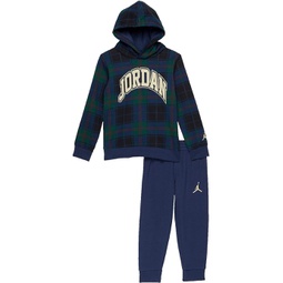 Jordan Kids Essentials Plaid Pullover Set (Toddler)