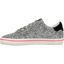 VINTAGE HAVANA Womens Flair Glitter Slip On 스니커즈 Shoes Casual - Silver
